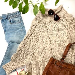 Zara cape sweater